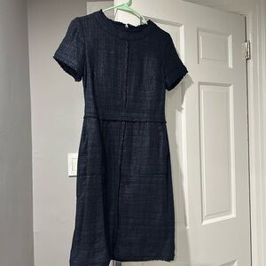 Banana Republic Navy Midi Dress